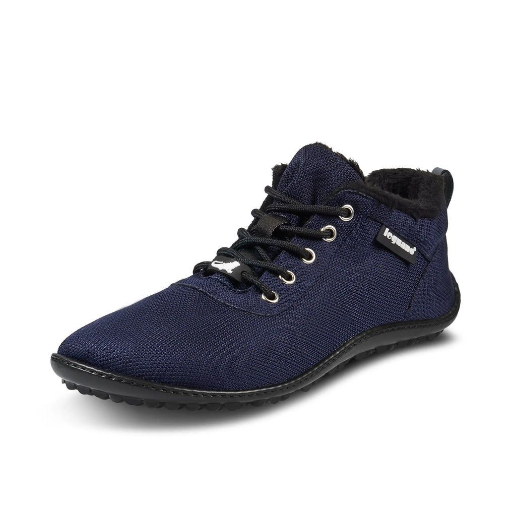 Leguano - Galaxo Bleu - Bottines Barefoot légères et doublées