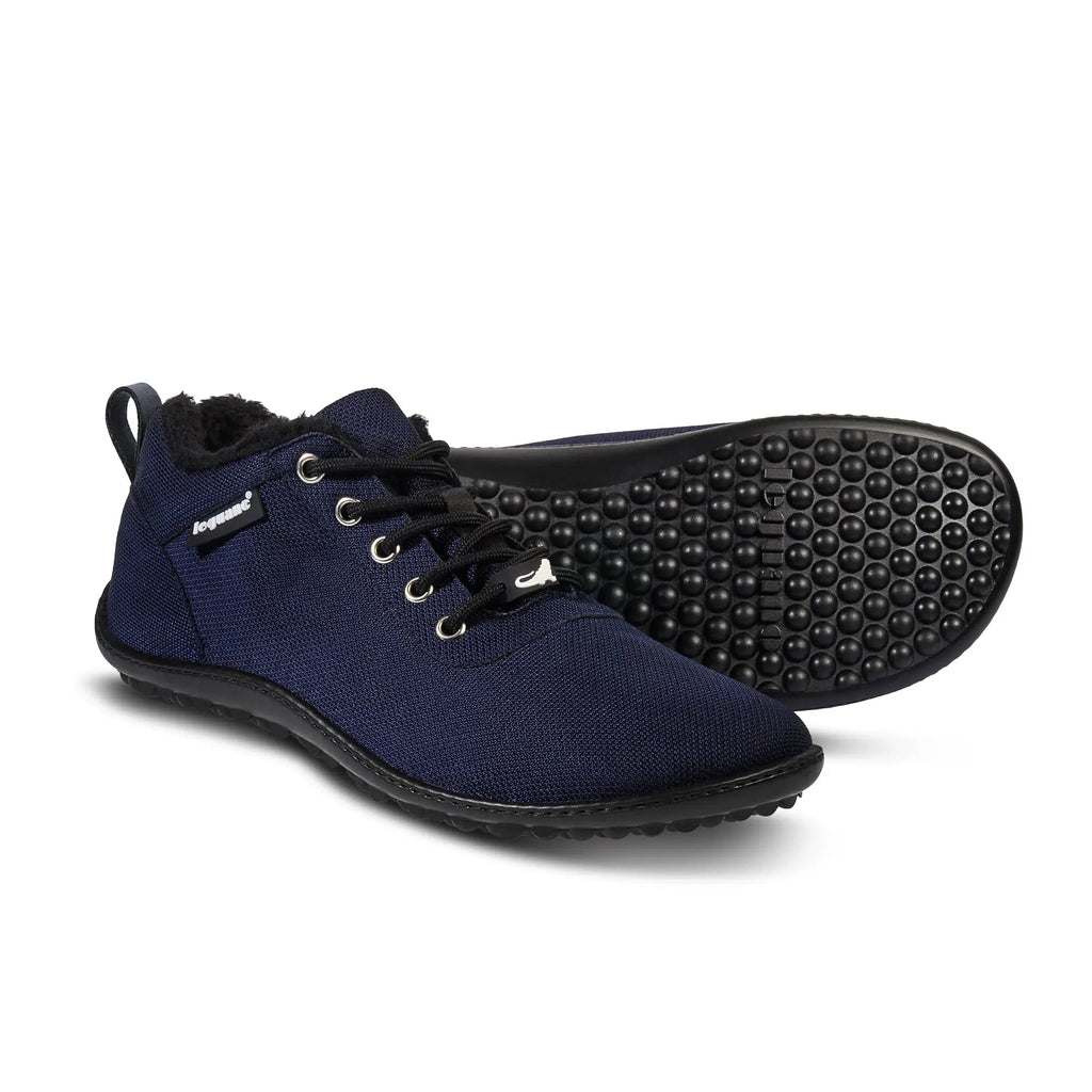 Leguano - Galaxo Bleu - Bottines Barefoot légères et doublées