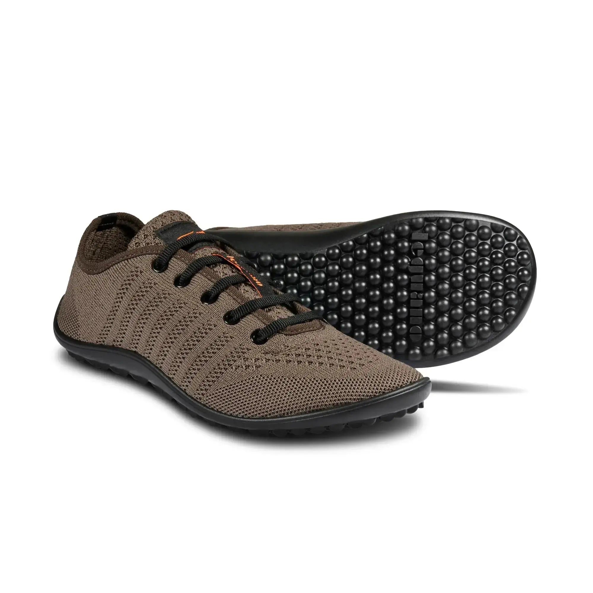 Leguano Go: Maron - Deportivas barefoot elegantes