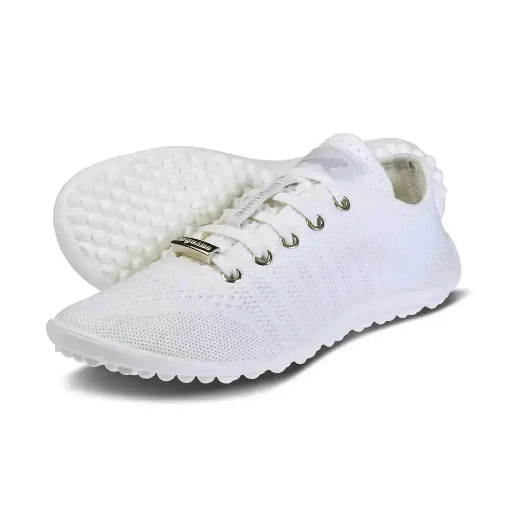 Leguano Go : Blanc - Chaussures barefoot élégantes