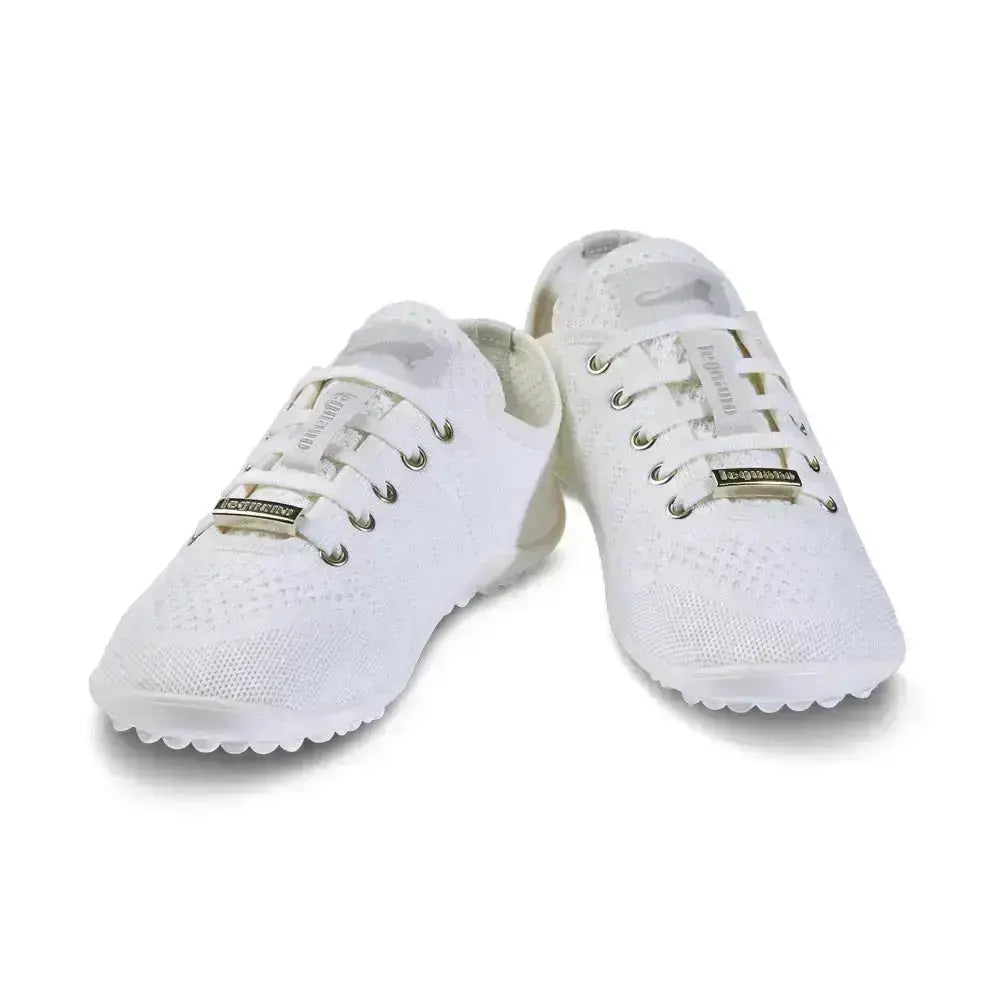 Leguano Go : Blanc - Chaussures barefoot élégantes