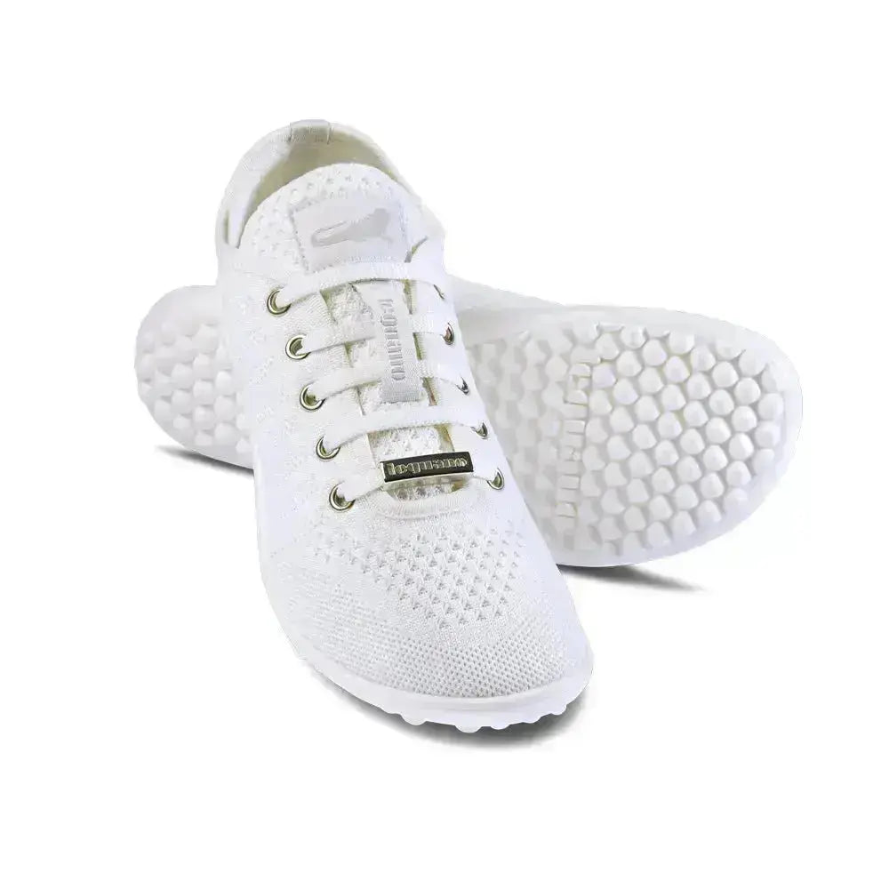 Leguano Go : Blanc - Chaussures barefoot élégantes