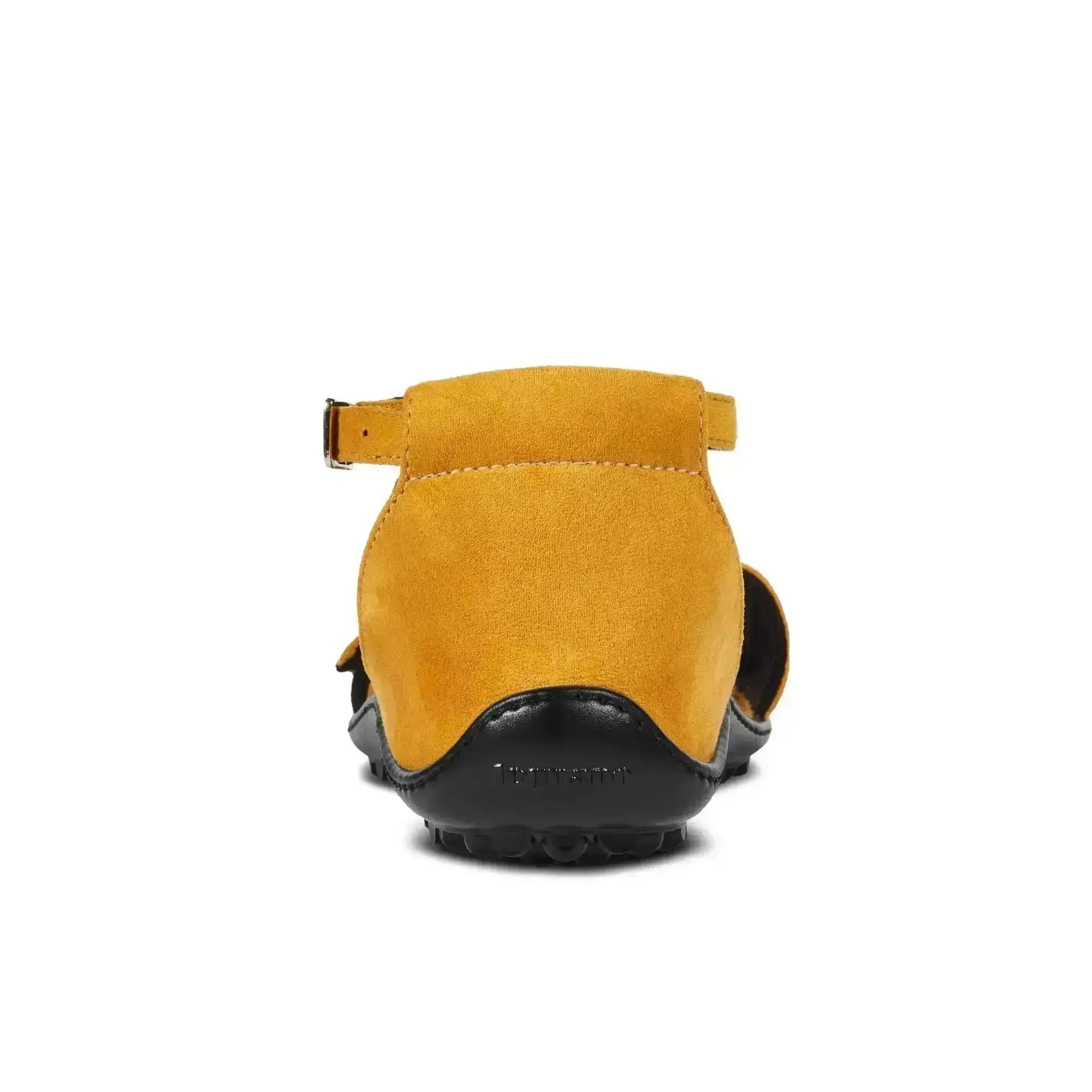 Leguano Jara Gelb - Sandalias barefoot elegantes amarillas para mujer
