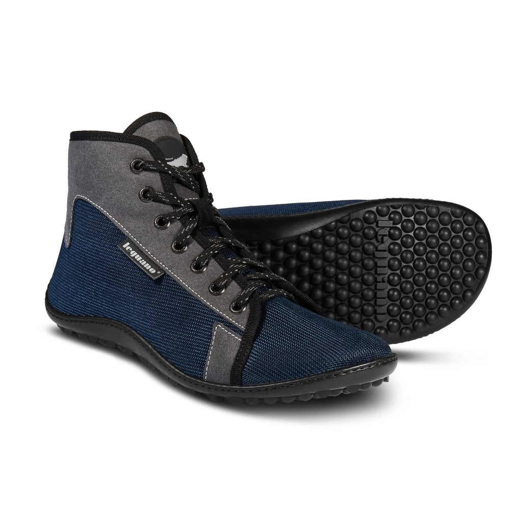 Leguano - Jaspar Bleu - Bottes Barefoot