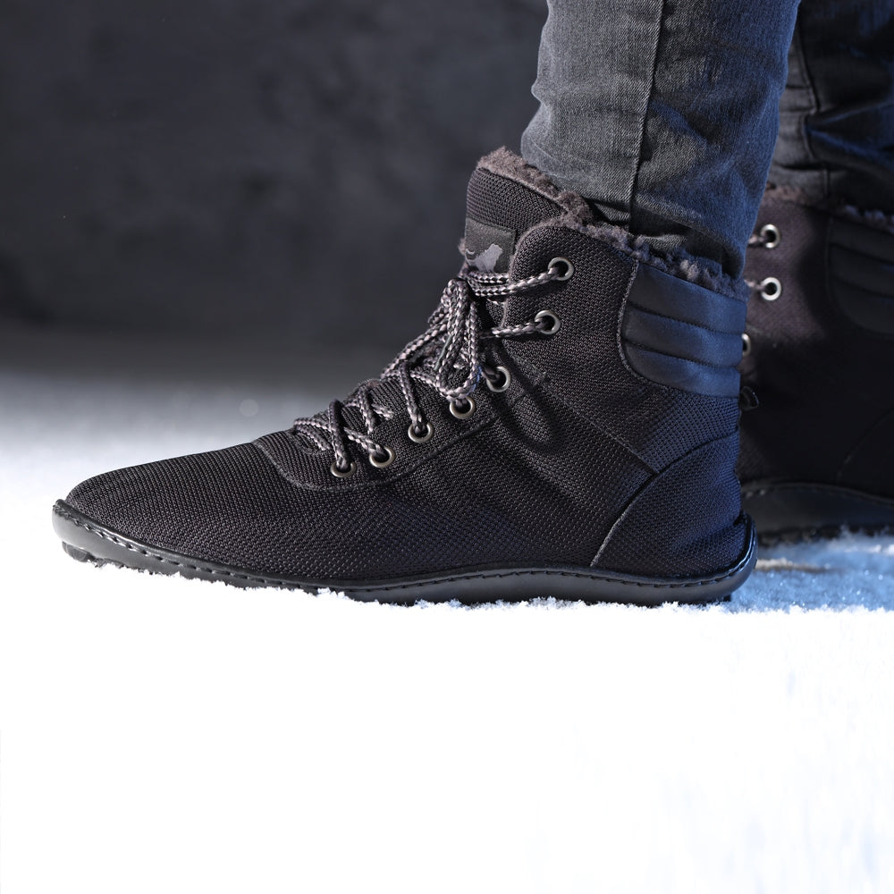 Leguano- Kosmo Black - Barefoot Boots 