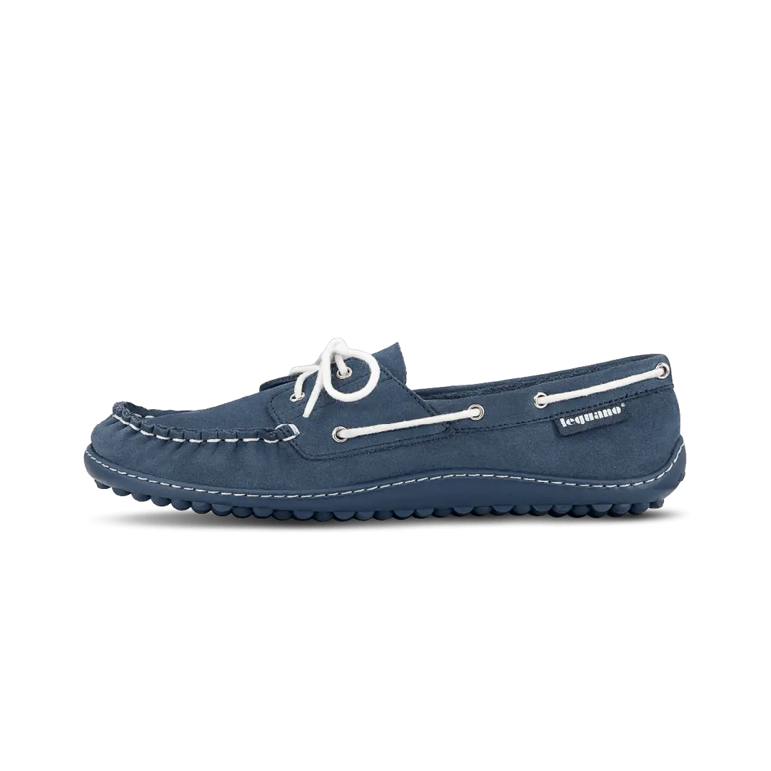 Leguano Moreccasin Blau - Náuticos Barefoot Unisex Azules  Cacles Barefoot