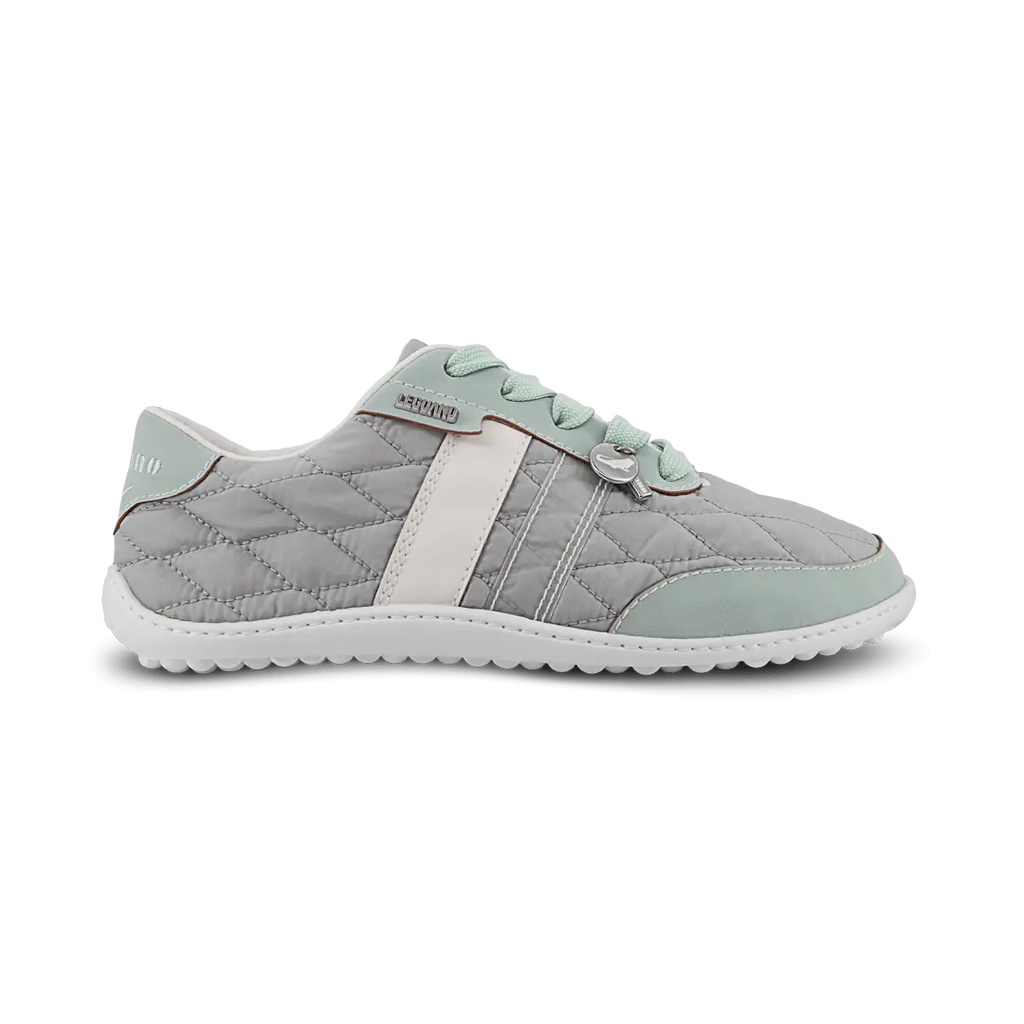 Leguano Nightstep Mint - Zapatillas Barefoot Casual Everyday para Mujer Gris Menta  Cacles Barefoot