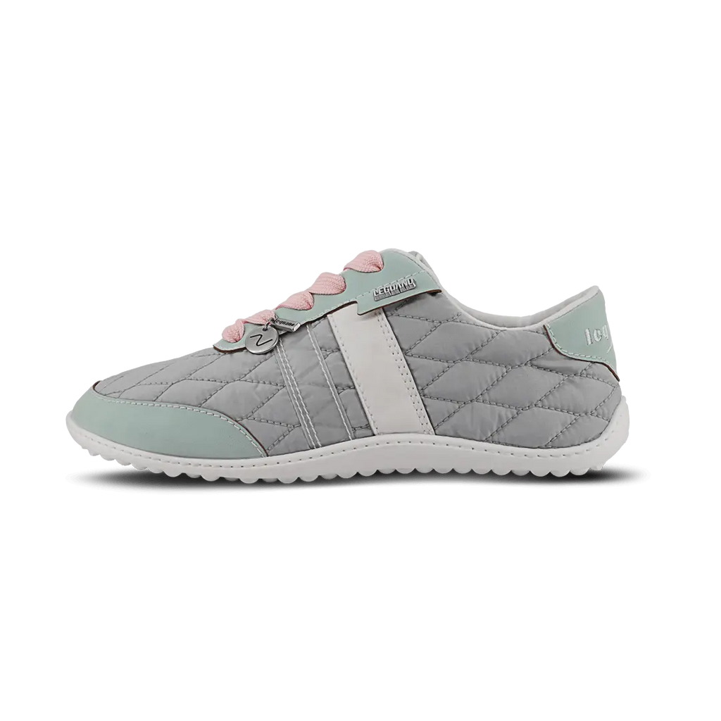 Leguano Nightstep Mint - Zapatillas Barefoot Casual Everyday para Mujer Gris Menta  Cacles Barefoot