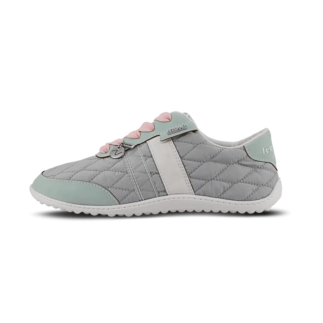 Leguano Nightstep Mint - Zapatillas Barefoot Casual Everyday para Mujer Gris Menta  Cacles Barefoot