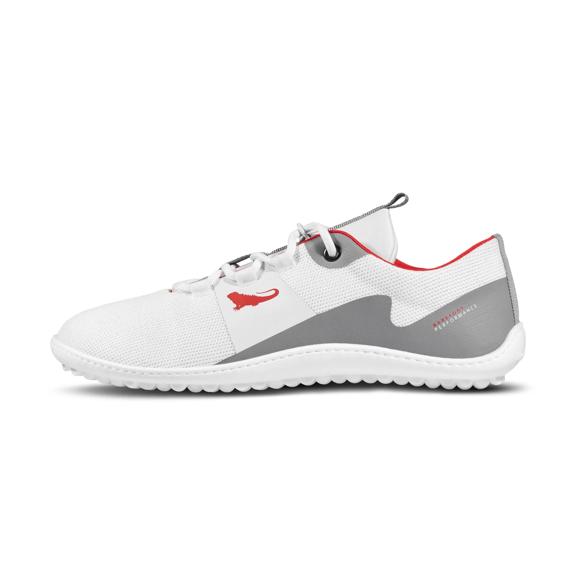 Leguano - Spinwyn White - Zapatillas Barefoot Entrenamiento y Deportes de Interior