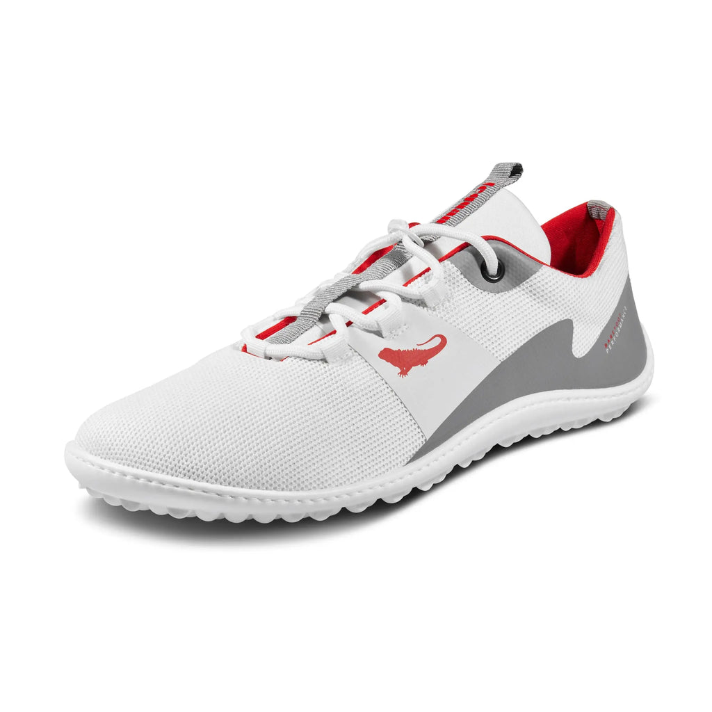Leguano - Spinwyn White - Zapatillas Barefoot Entrenamiento y Deportes de Interior