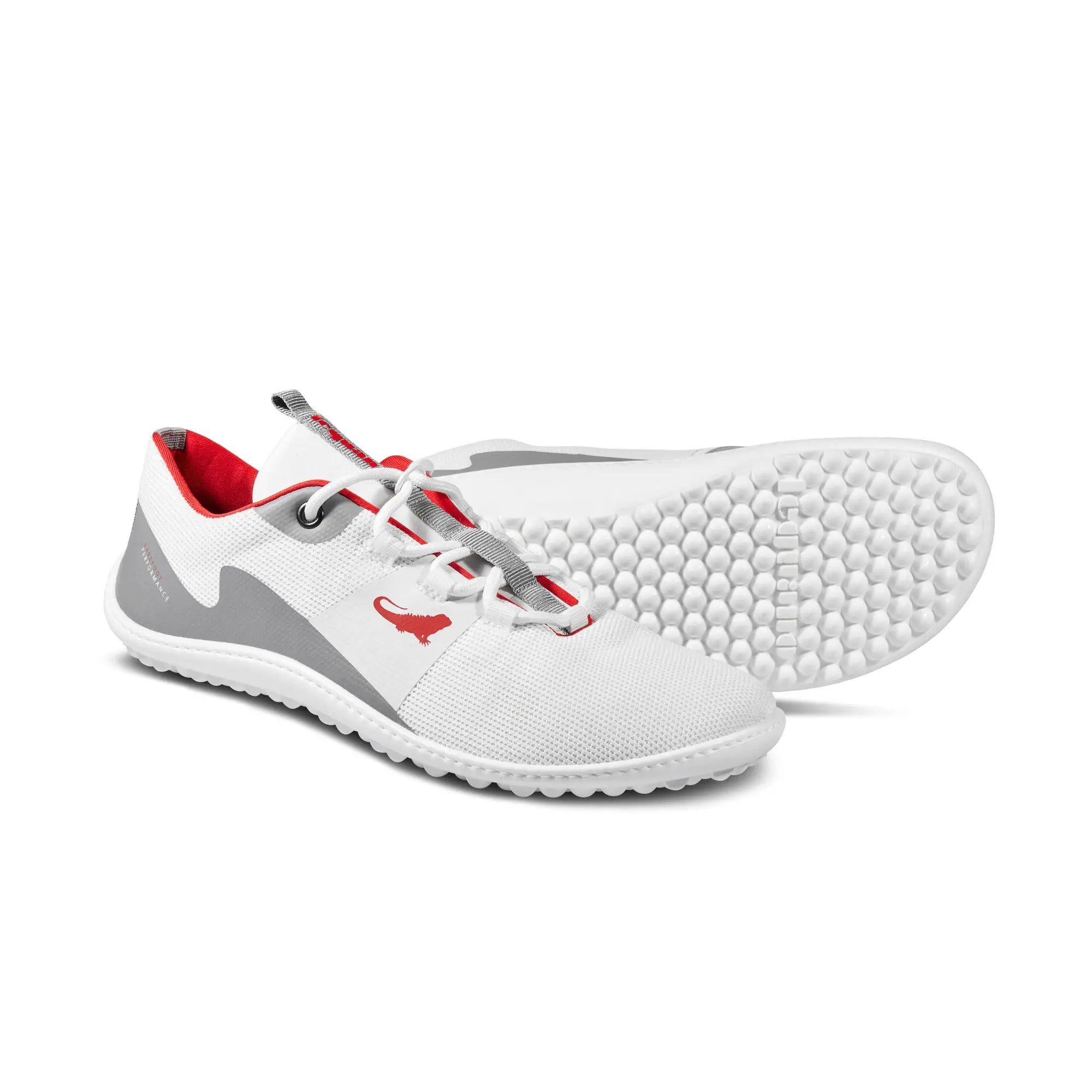 Leguano - Spinwyn White - Zapatillas Barefoot Entrenamiento y Deportes de Interior