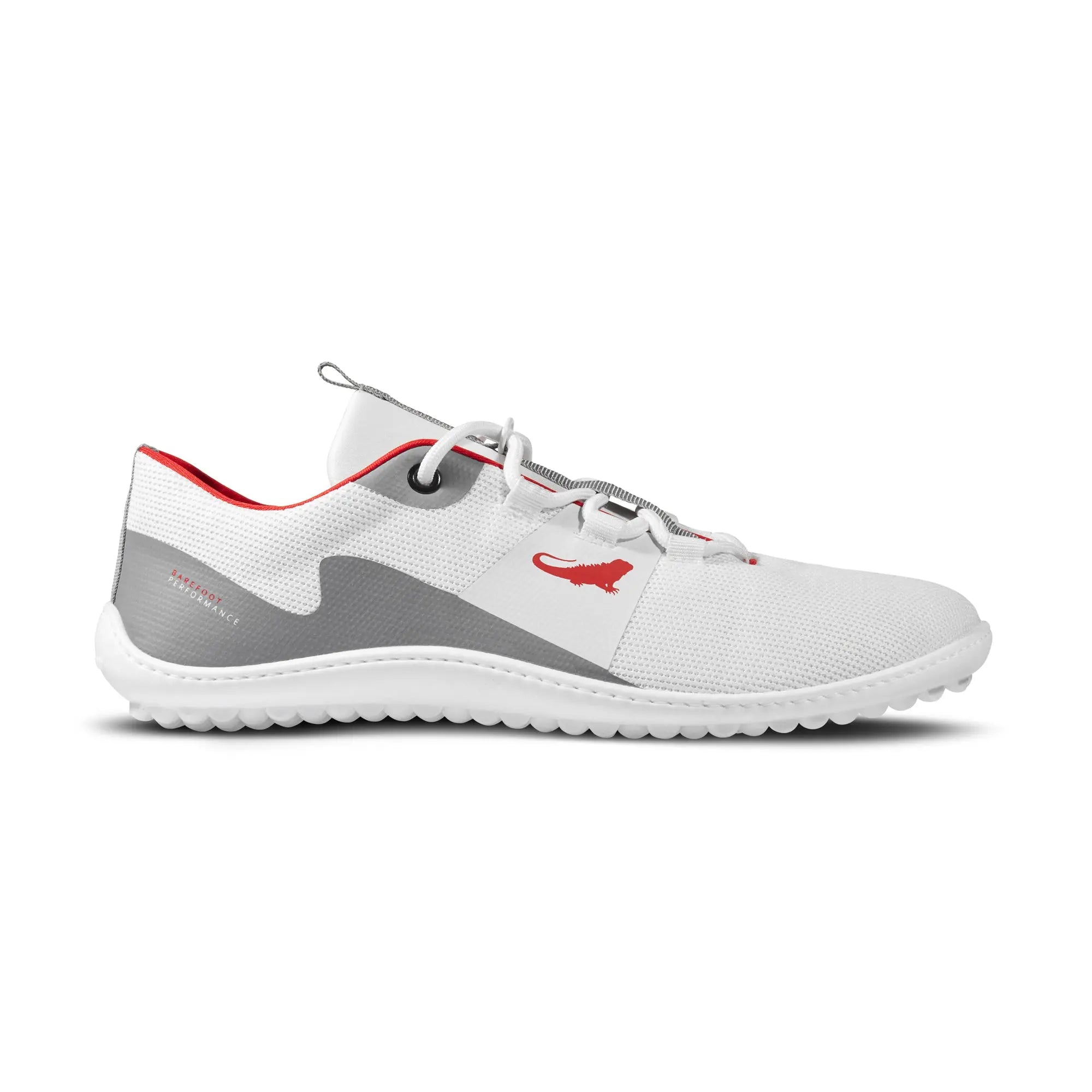 Leguano - Spinwyn White - Zapatillas Barefoot Entrenamiento y Deportes de Interior