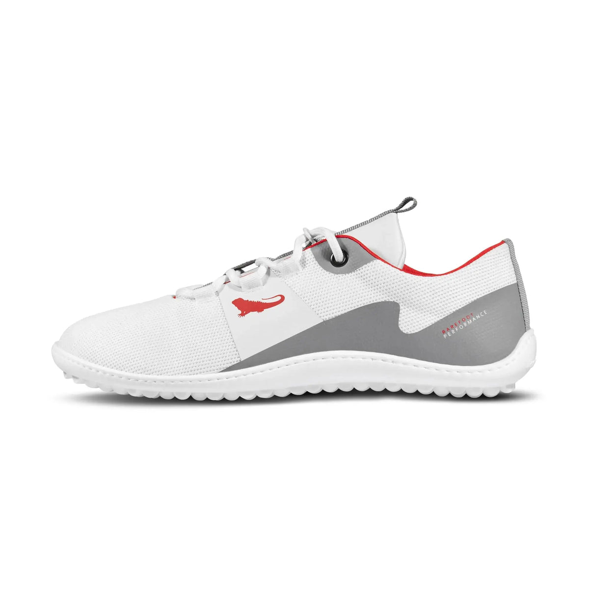 Leguano - Spinwyn White - Zapatillas Barefoot Entrenamiento y Deportes de Interior