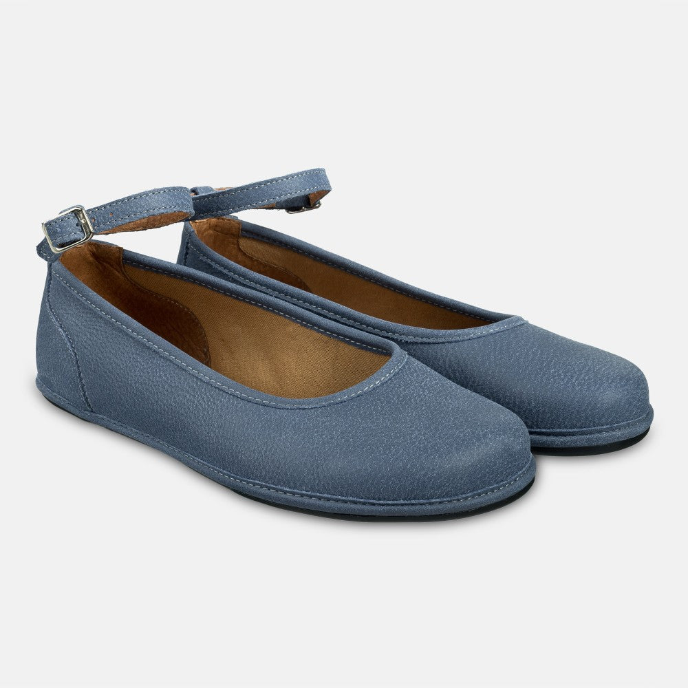 Magical Shoes Ada Blue - Bailarinas barefoot de mujer azules-Bailarinas-Magical Shoes-Cacles Barefoot
