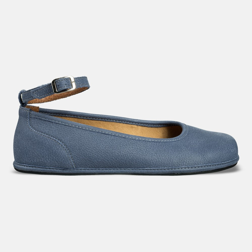 Magical Shoes Ada Blue - Bailarinas barefoot de mujer azules-Bailarinas-Magical Shoes-37-Cacles Barefoot