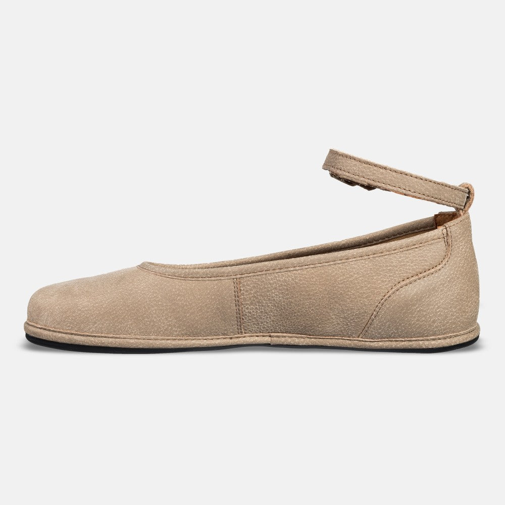 Magical Shoes Ada Cappucino - Bailarinas barefoot de mujer beige-Bailarinas-Magical Shoes-Cacles Barefoot