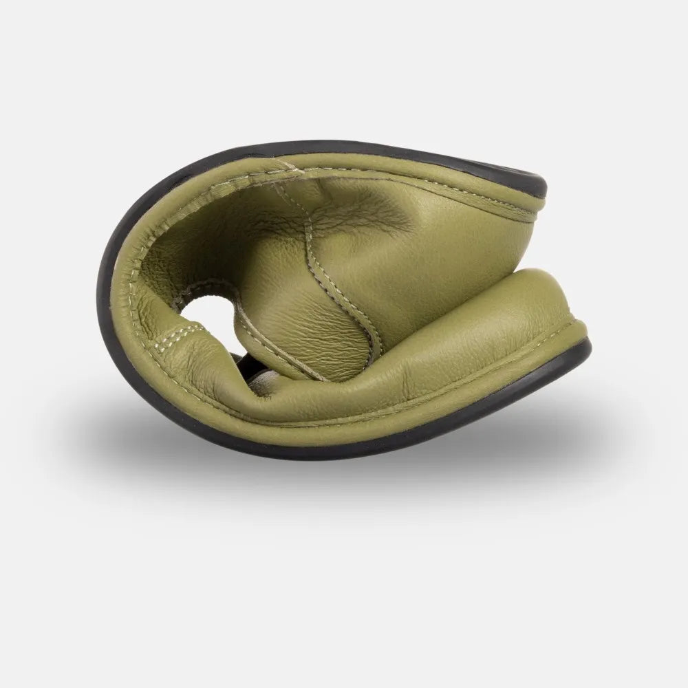 Magical Shoes Ada Olive - Bailarinas barefoot de mujer verde-Bailarinas-Magical Shoes-Cacles Barefoot
