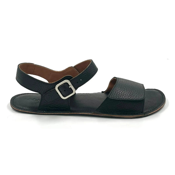 Minimus - Heron Black - sandalias barefoot para hombre negras