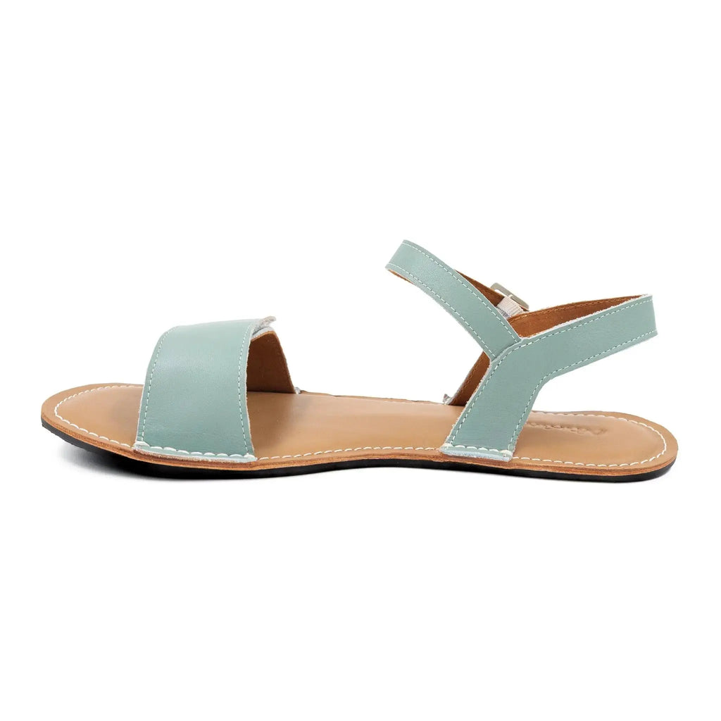 Minimus - Ibis Sage Green - Sandalias barefoot minimalistas para mujer verdes