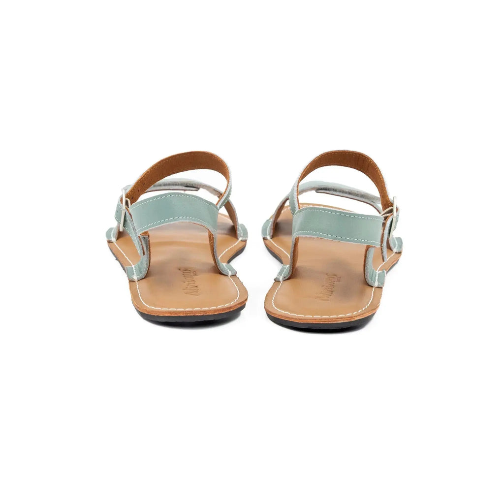 Minimus - Ibis Sage Green - Sandalias barefoot minimalistas para mujer verdes