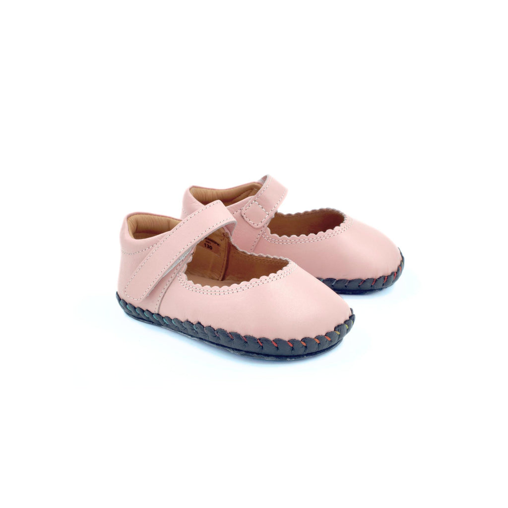 Minimus - Little Dove Pink - merceditas respetuosas de primeros pasos rosas