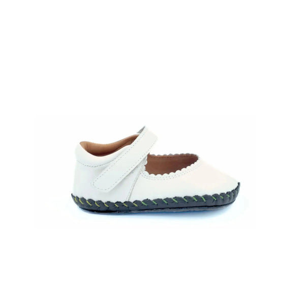 Minimus - Little Dove White - merceditas respetuosas de primeros pasos blancas