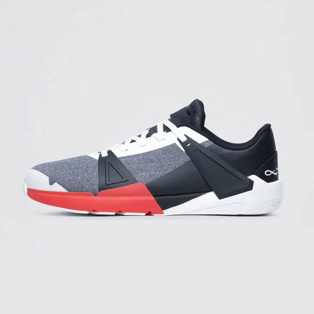 Notace Koto 1 Men Red-Heathered Grey - Zapatillas barefoot de hombre para deportes de raqueta en pista multicolor  Cacles Barefoot