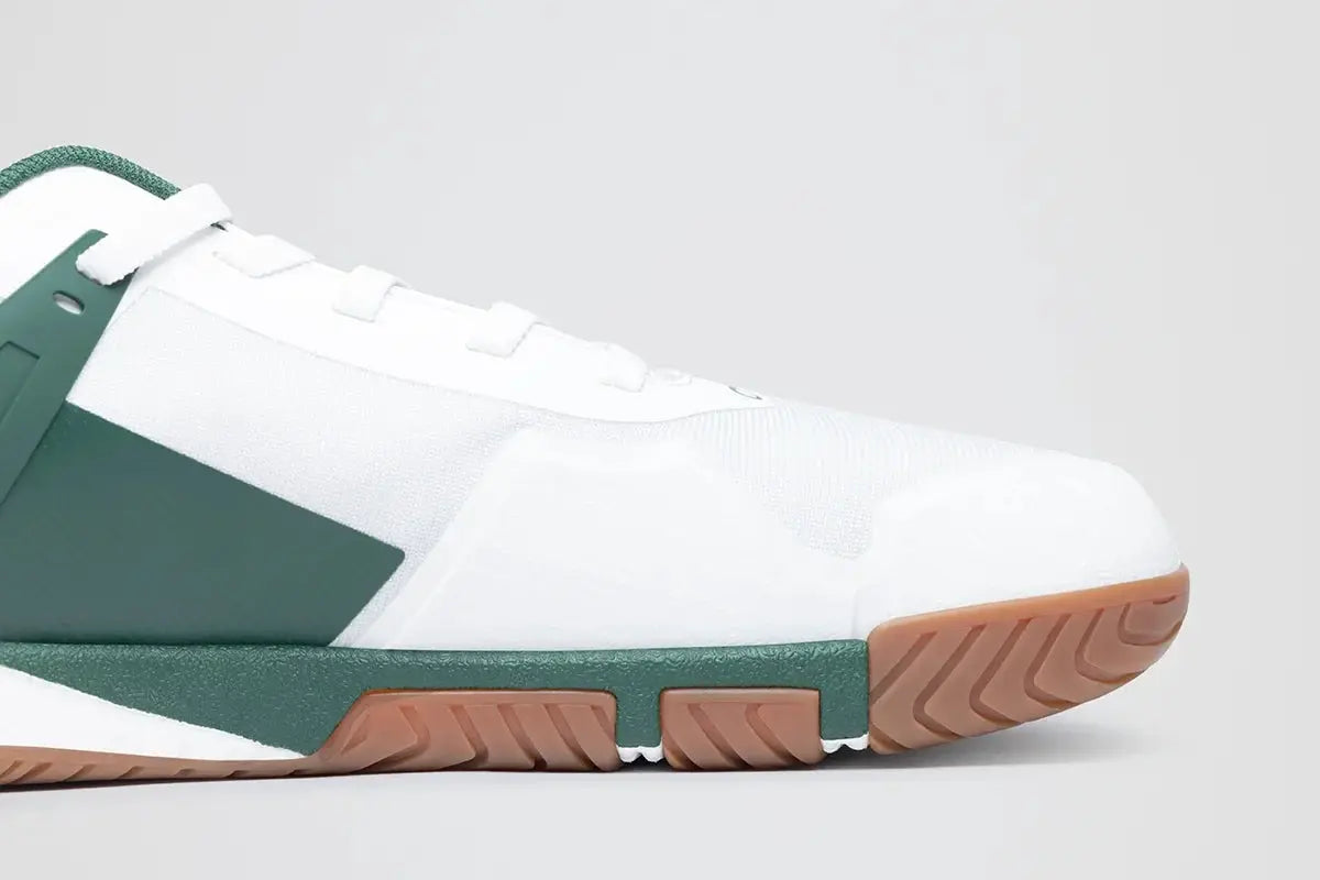 Notace Koto 1 Men White Green - Zapatillas barefoot de hombre para deportes de raqueta en pista  Cacles Barefoot