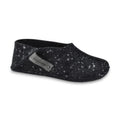 OmaKing - Tohkri Grey & Dots - babuchas de casa barefoot de fieltro unisex