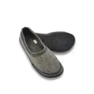OmaKing - Tuuka Dark Grey - zapatillas de casa barefoot fieltro