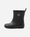 Reima - Ankka Black - Botas de lluvia barefoot infantiles negras