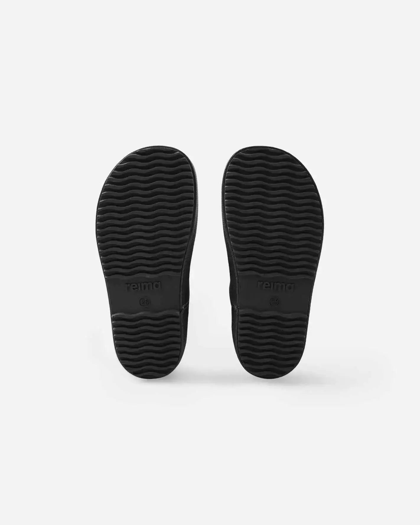 Reima - Ankka Black - Botas de lluvia barefoot infantiles negras