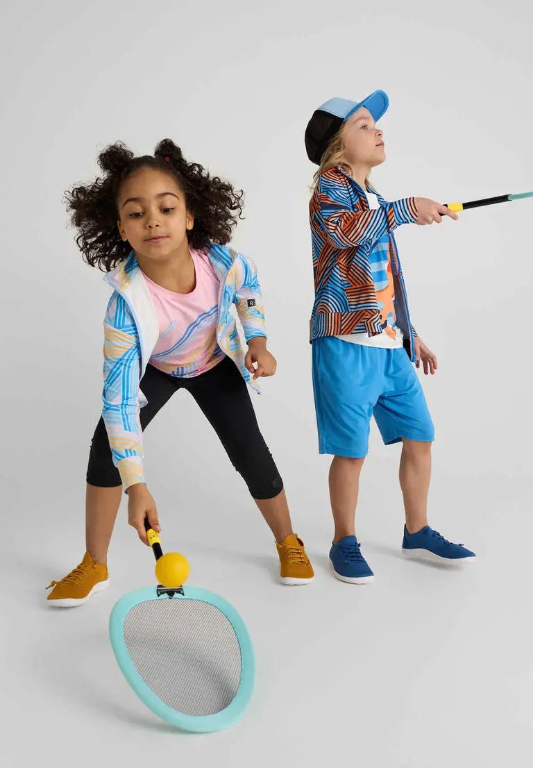 Reima - Astelu Dark Mango - Deportivas barefoot ligeras infantiles amarillo