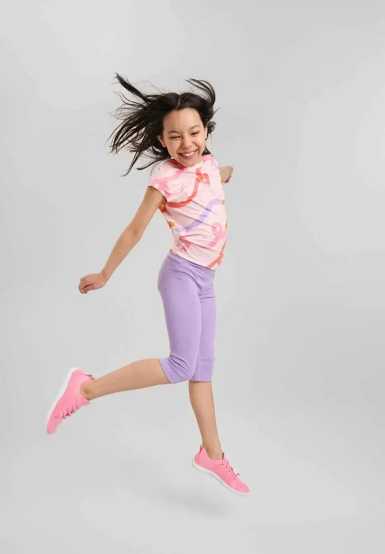 Reima - Astelu Sunset Pink - Zapatillas barefoot ligeras infantiles rosa