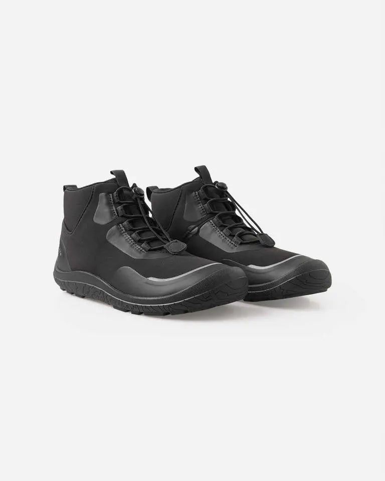Reima - Loikkii Black - Botines barefoot impermeables infantiles negro