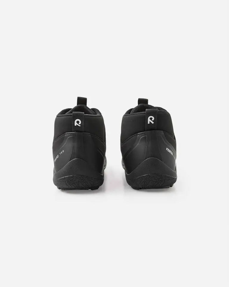 Reima - Loikkii Black - Botines barefoot impermeables infantiles negro
