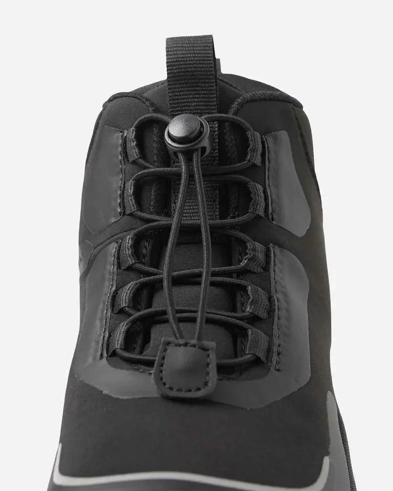 Reima - Loikkii Black - Botines barefoot impermeables infantiles negro