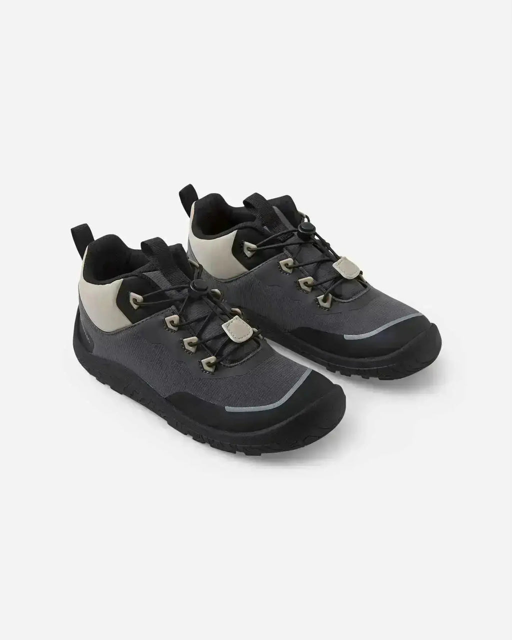 Reima - Sankari Soft Black - botines de senderismo barefoot infantiles negros