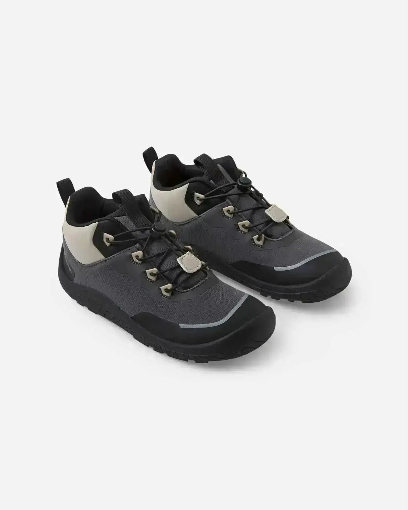 Reima - Sankari Soft Black - botines de senderismo barefoot infantiles negros