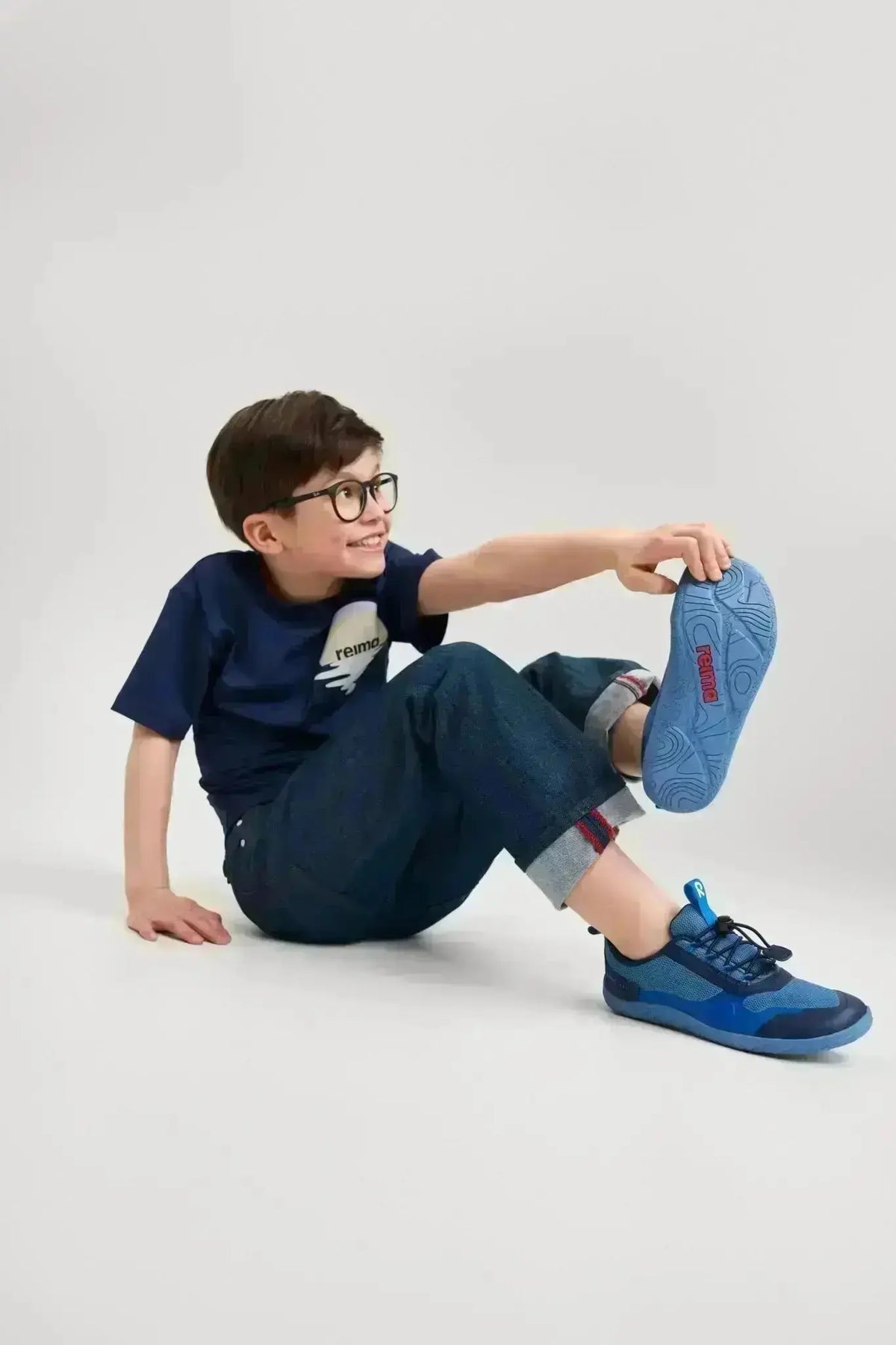 Reima - Tallustelu '25 Blue Ocean - Zapatillas barefoot impermeables infantiles azul