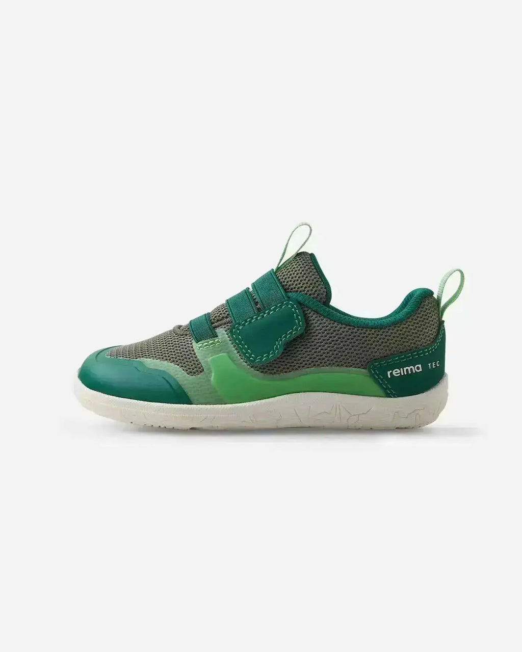 Reima - Tepastelu '25 Toddlers Greyish Green - Zapatillas barefoot impermeables infantiles verde