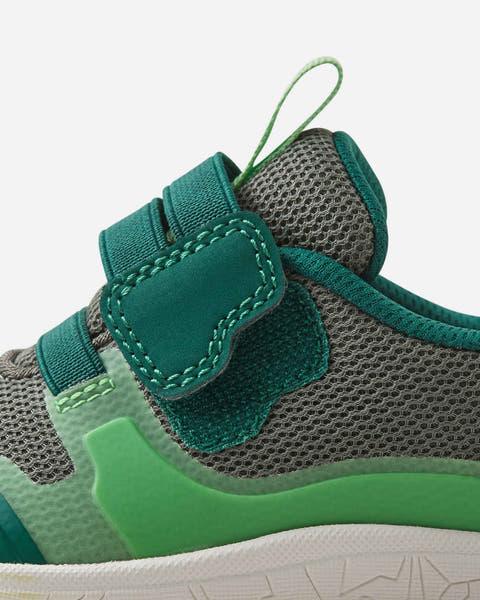 Reima Tepastelu Greyish Green - Zapatillas barefoot impermeables infantiles verde