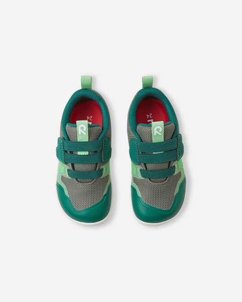Reima Tepastelu Greyish Green - Zapatillas barefoot impermeables infantiles verde