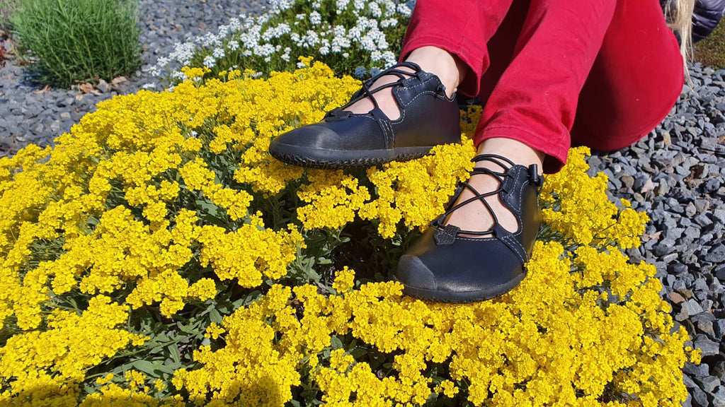 Saltic – Arwen Black Nappa - Ballerines barefoot