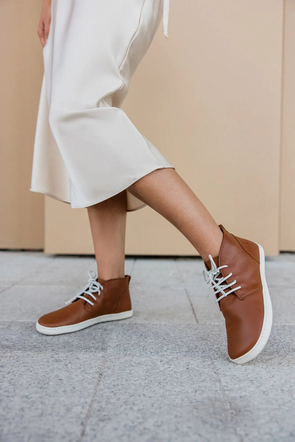 Shapen - Berry Cognac - Zapatos barefoot