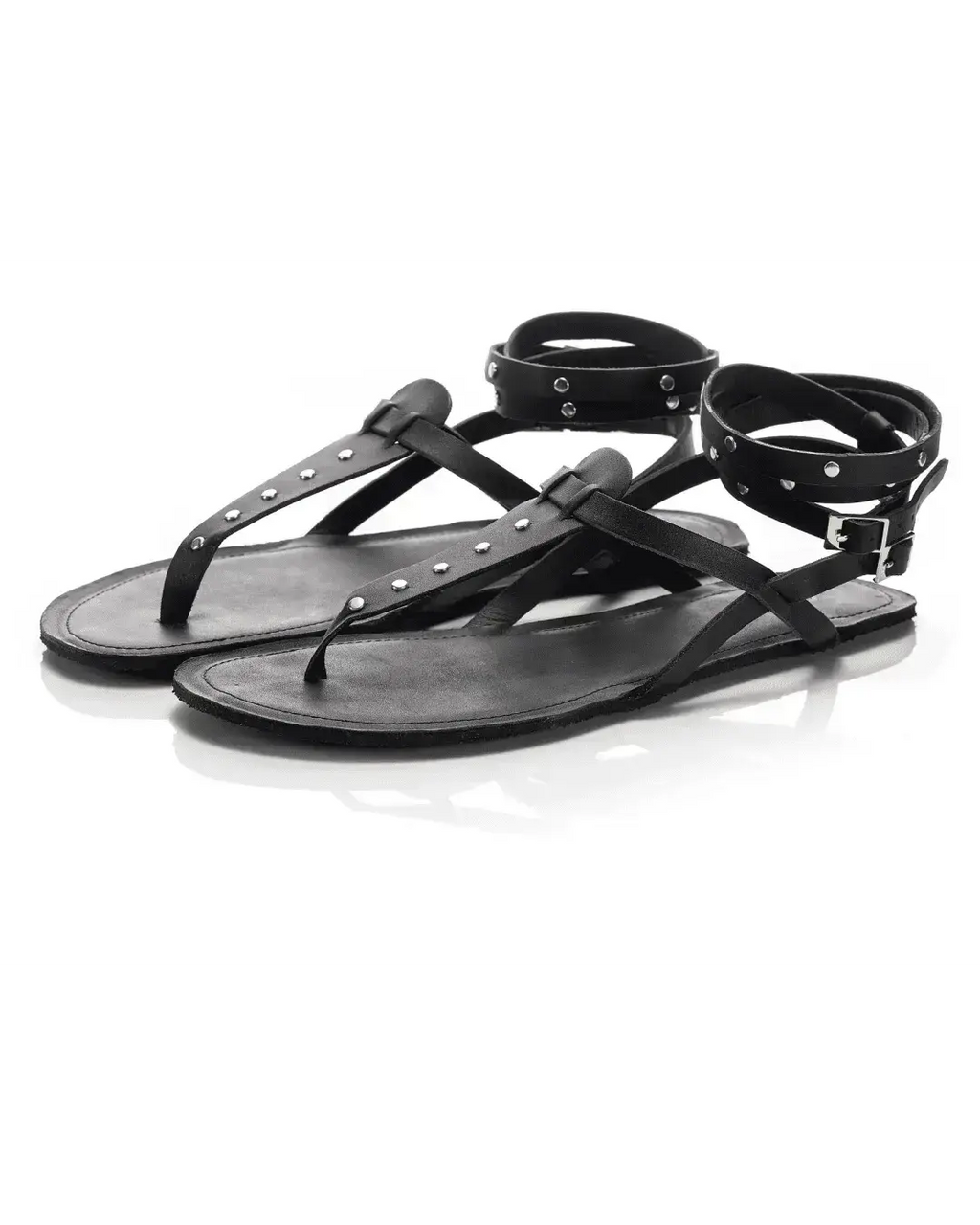 Shapen - Caliope Black - Sandalias barefoot negras para mujer