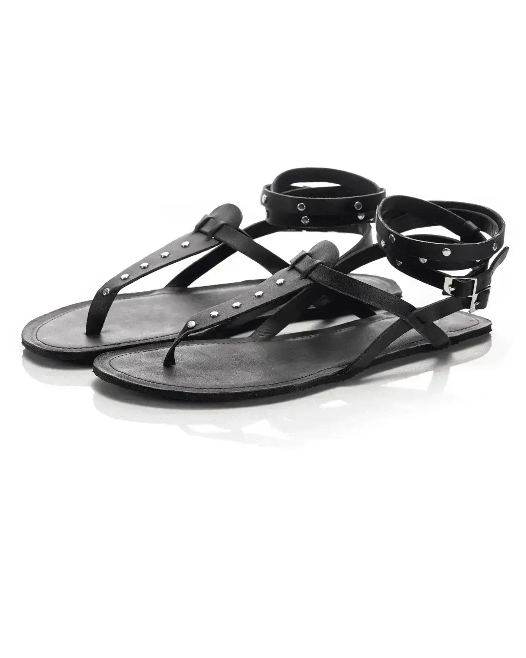 Shapen - Caliope Black - Sandalias barefoot negras para mujer