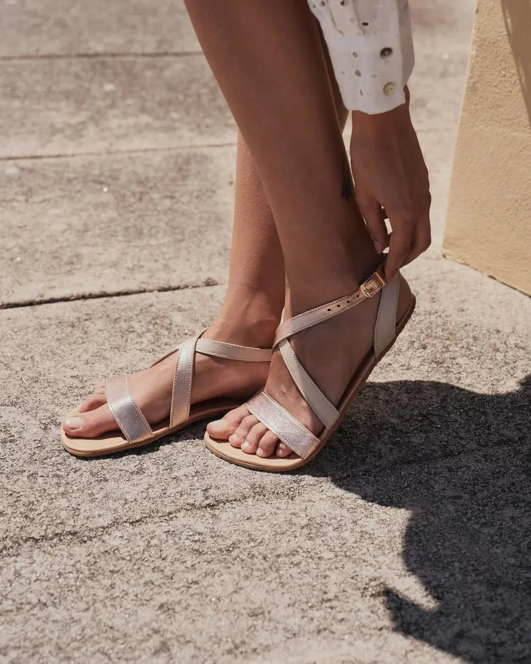 Shapen - Calla Rose Gold - Sandalias barefoot