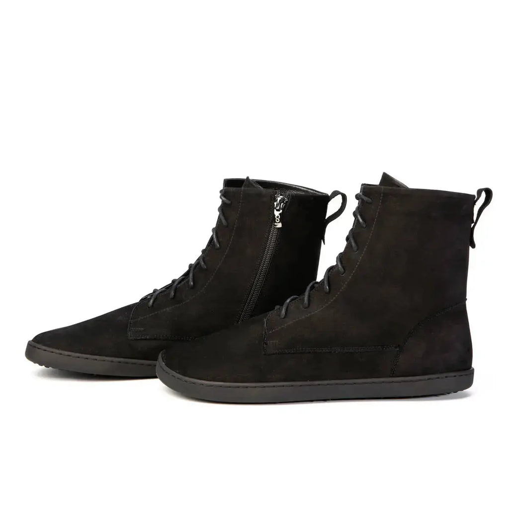 Shapen - Cozy 2.0 Black - Botas barefoot de invierno